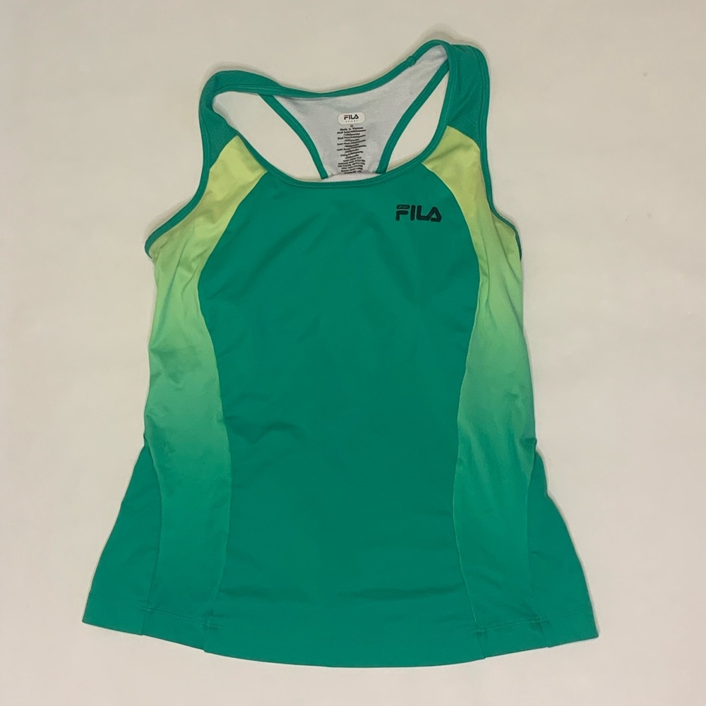 Fila Workout Top Green